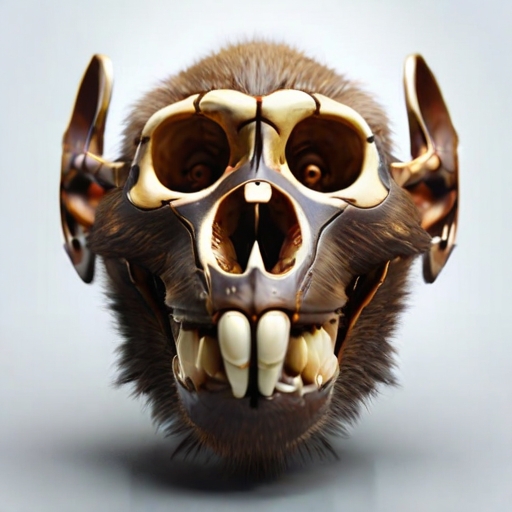 baboon skull