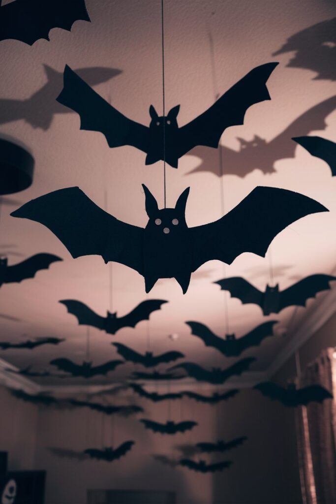 10 Halloween Ceiling Decor Ideas