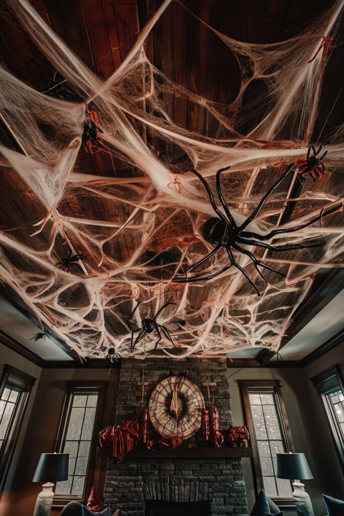 10 Halloween Ceiling Decor Ideas